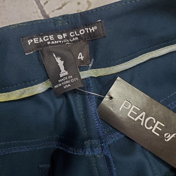 Peace of Cloth Peacock Blossom Twill Jean Pants 4 - Picture 8 of 11